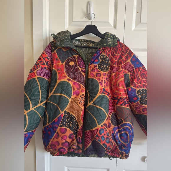FARM Rio Multicolor Puffer Jacket - Picture 5 of 9